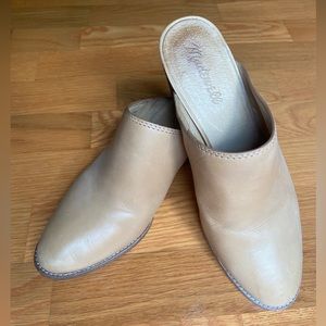 Madewell Leather Mules • US 7